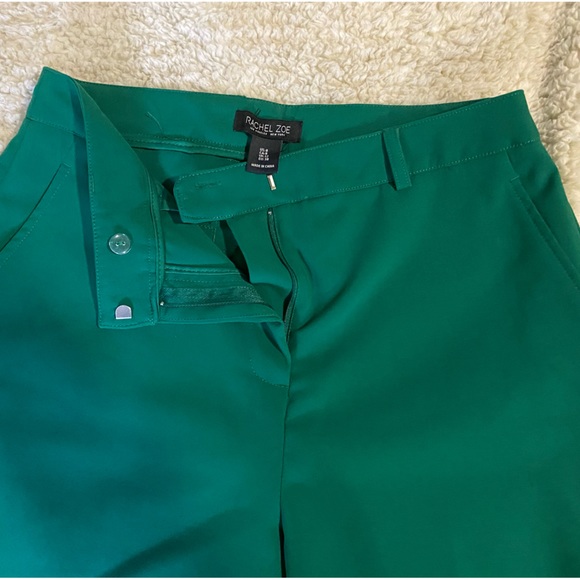 Rachel Zoe Emerald Green Wide Leg Pants NWOT Sz 8 - Picture 3 of 4